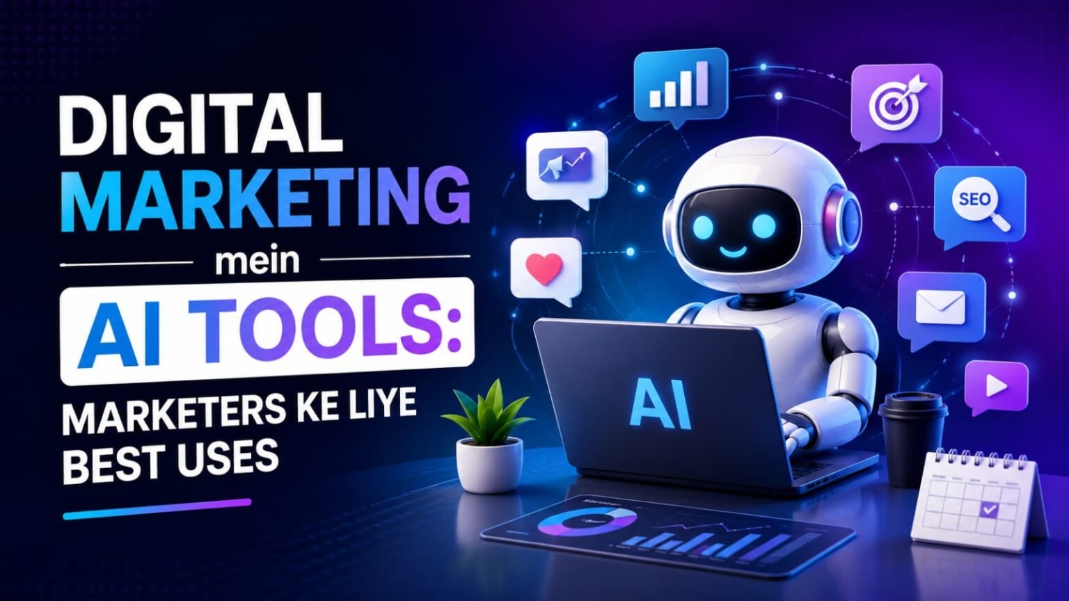 Digital Marketing mein AI Tools: Marketers ke liye Best Uses